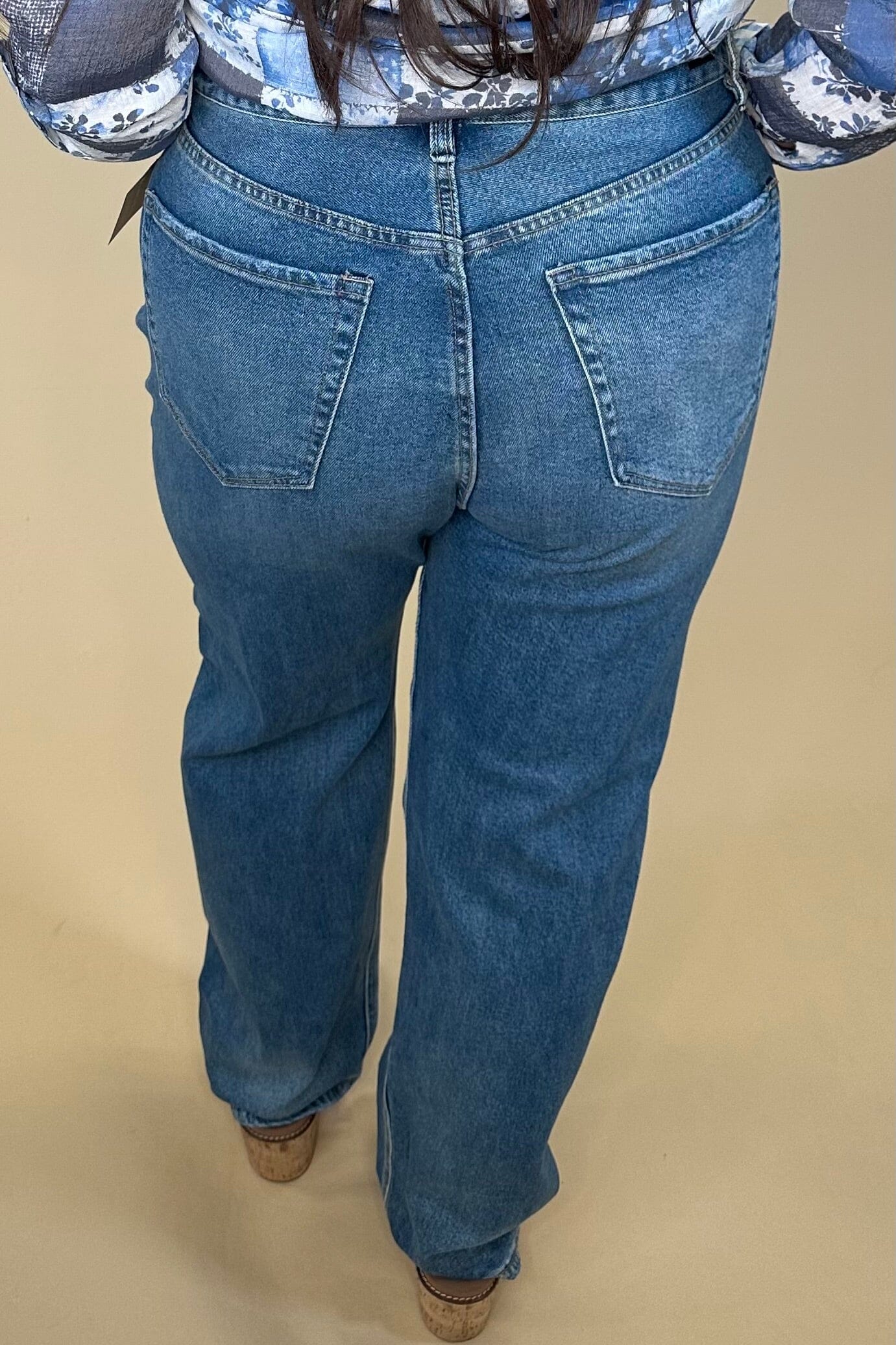 Maisie HR Vintage Straight 32" Ins JEANS LIVERPOOL