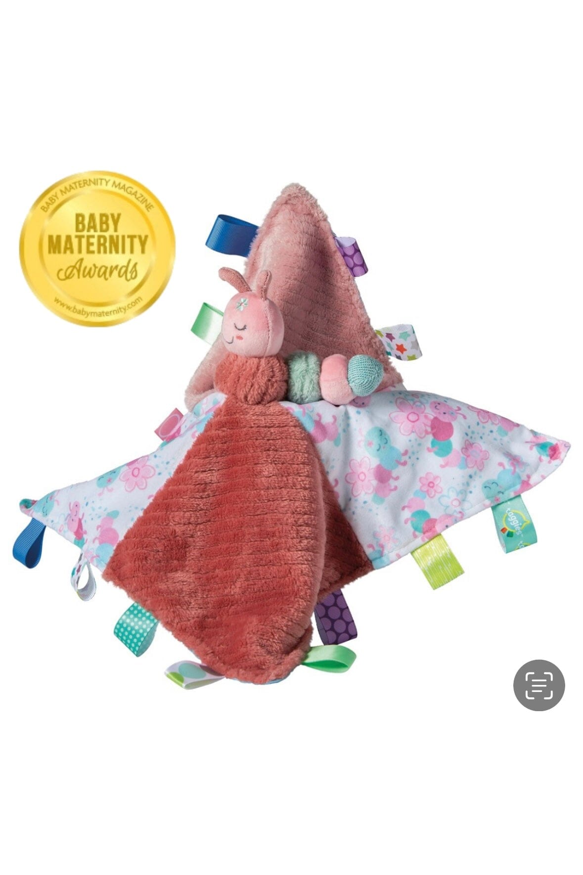 Camilla Catepillar Taggie Blanket GIFT/OTHER MARY MEYER