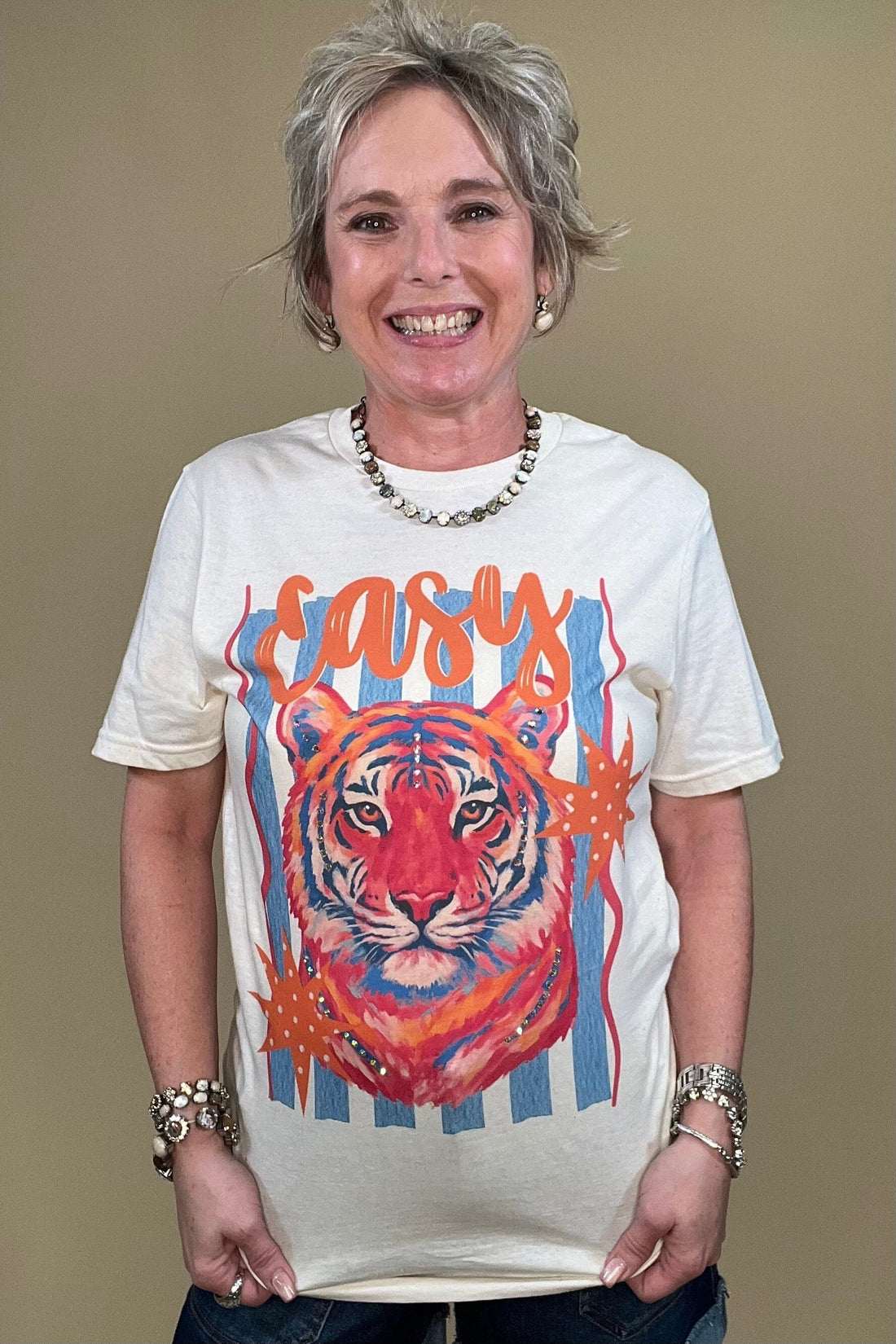 Easy Tiger T-Shirt MISSY BASIC KNIT KEEP IT GYPSY