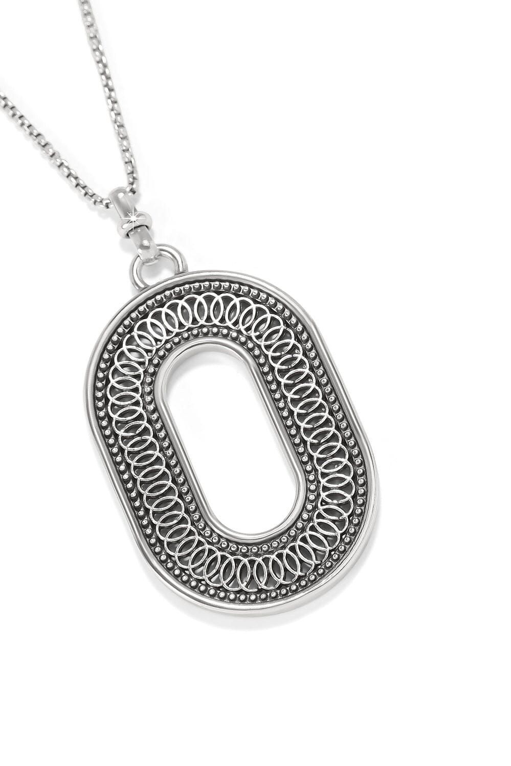 Ferrara Siena Oval Necklace BJEWELRY Brighton Collectables