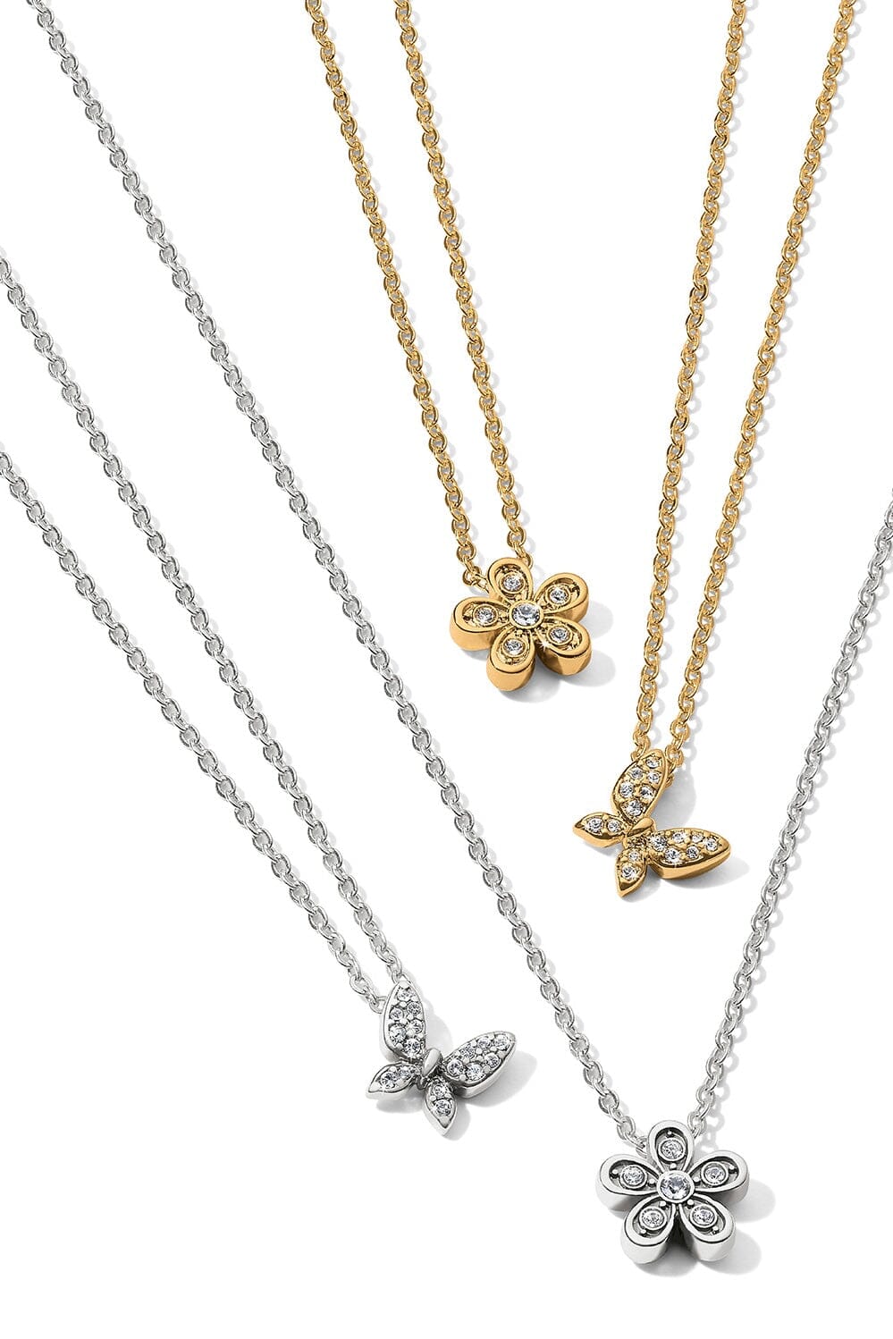 Enchanting Butterfly Silver Necklace BJEWELRY Brighton Collectables