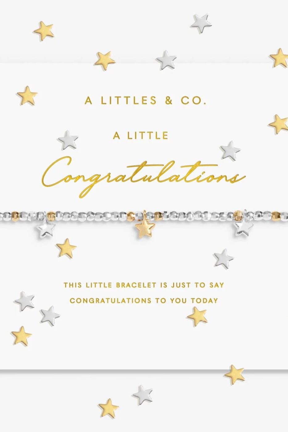 Congratulations Bracelet JEWELRY A LITTLES & CO