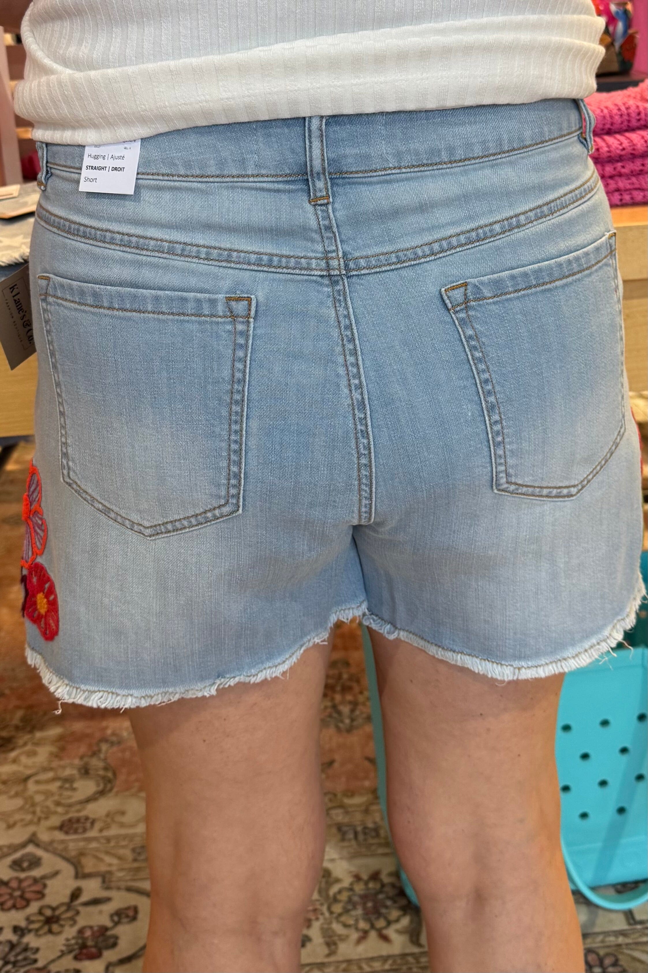 Audrey Jean Short w/Embroidery BOTTOMS TRIBAL