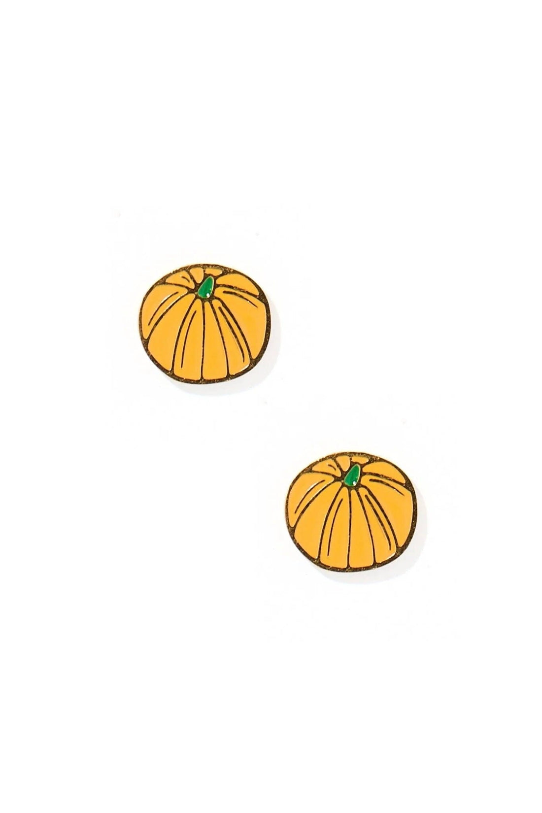 Knox Pumpkin Screwback Stud Earrings JEWELRY LINNY CO