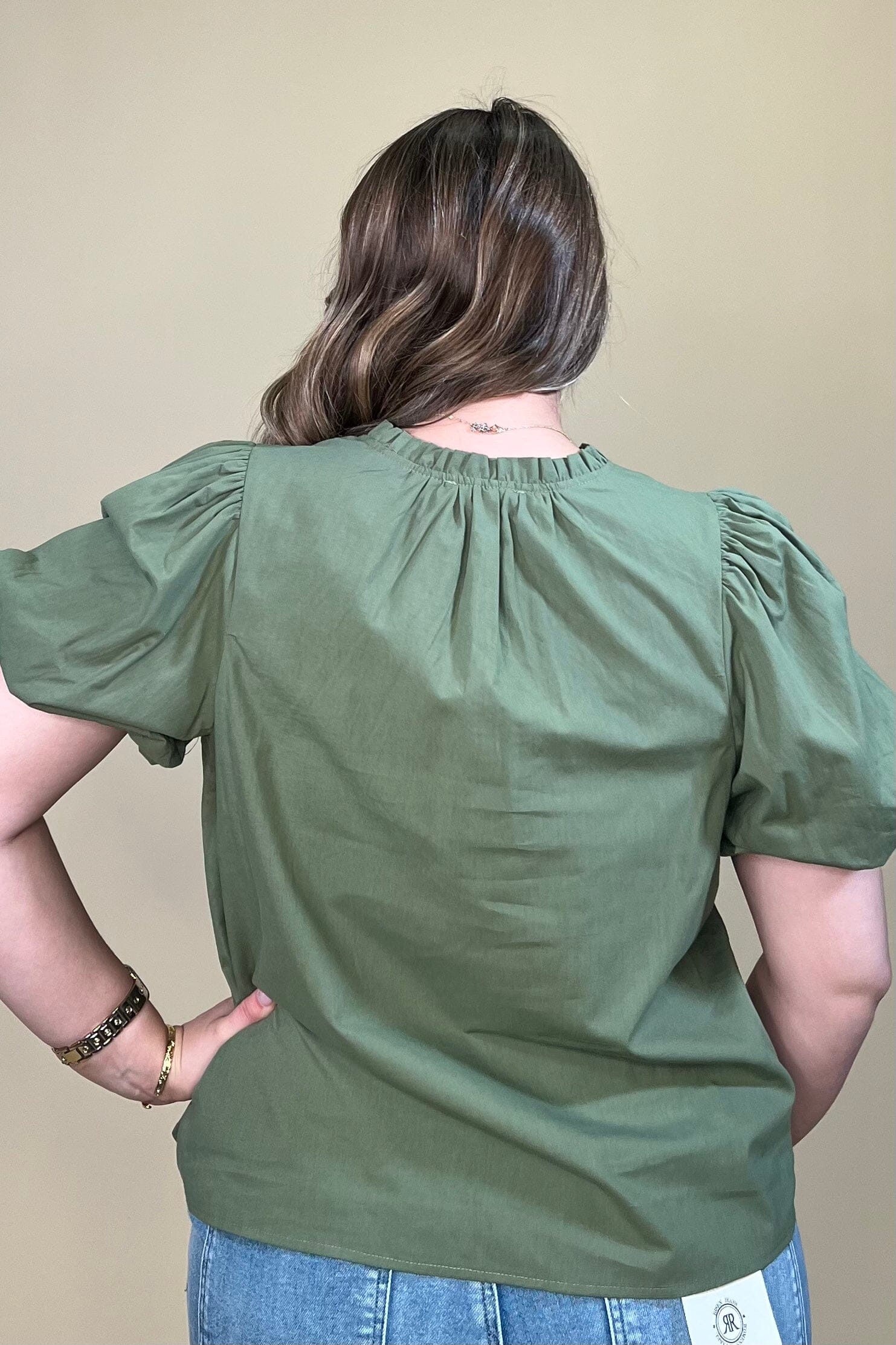 Makayla Top w/Embroidery JR TOP DRESSY MARYSQUARE
