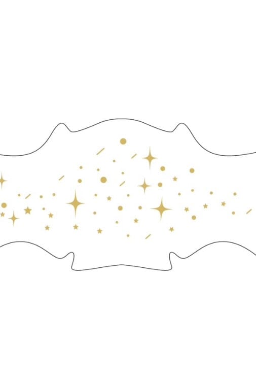 Glitter Star Face Tattoos GIFT/OTHER HOTLINE GOLD