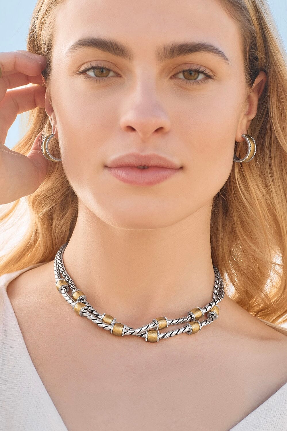 Meridian Geo Hoop BJEWELRY Brighton Collectables