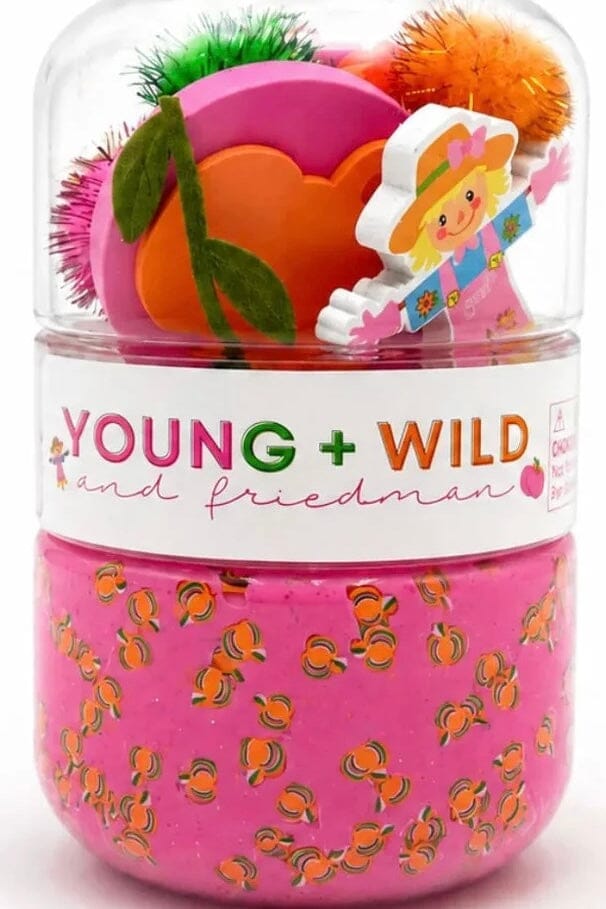 Pastel Pumpkins Grab & Go Dough Jar GIFT/OTHER:~~Unassigned~~ YOUNG + WILD & FRIEDMAN