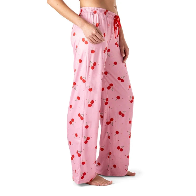 Hello Mello Cherry On Top Pants UNDER DMMERCHANDISING