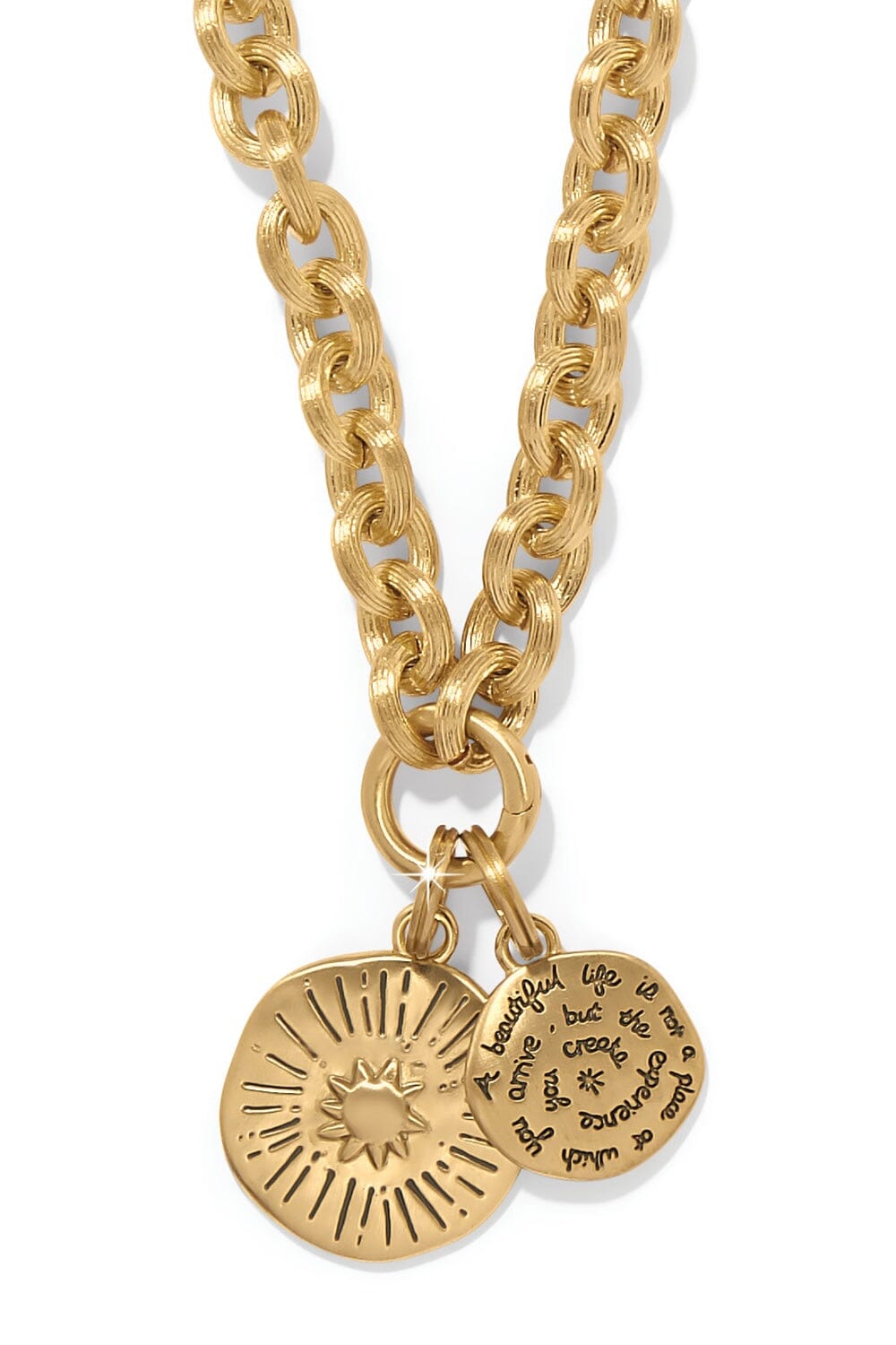 Token Lavish Link Charm Necklace BJEWELRY Brighton Collectables