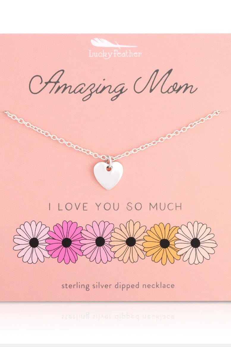 Celebration Necklaces JEWELRY LUCKY FEATHER MOMILOVEYOU