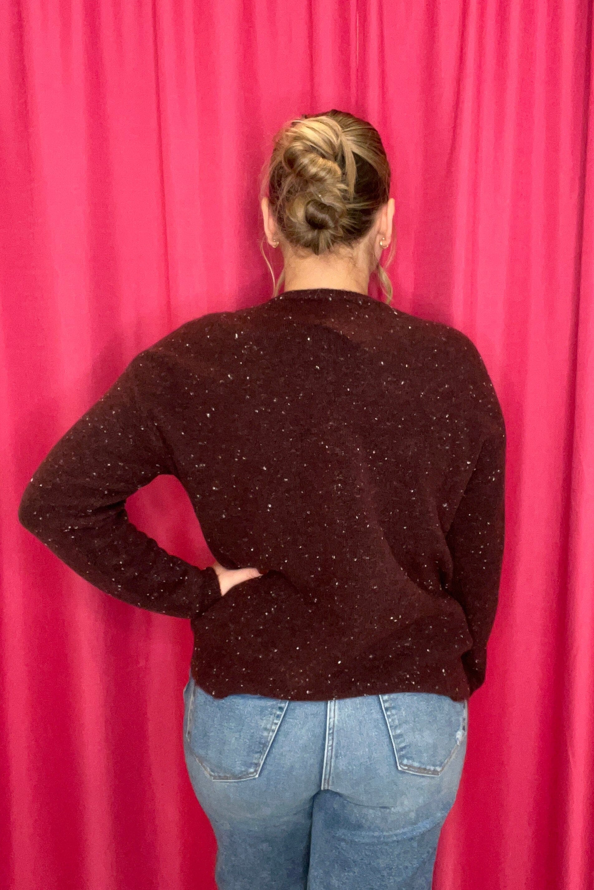 Crew Neck Braided Love Sweater MISSY TOP SPECIAL CHARLIEB