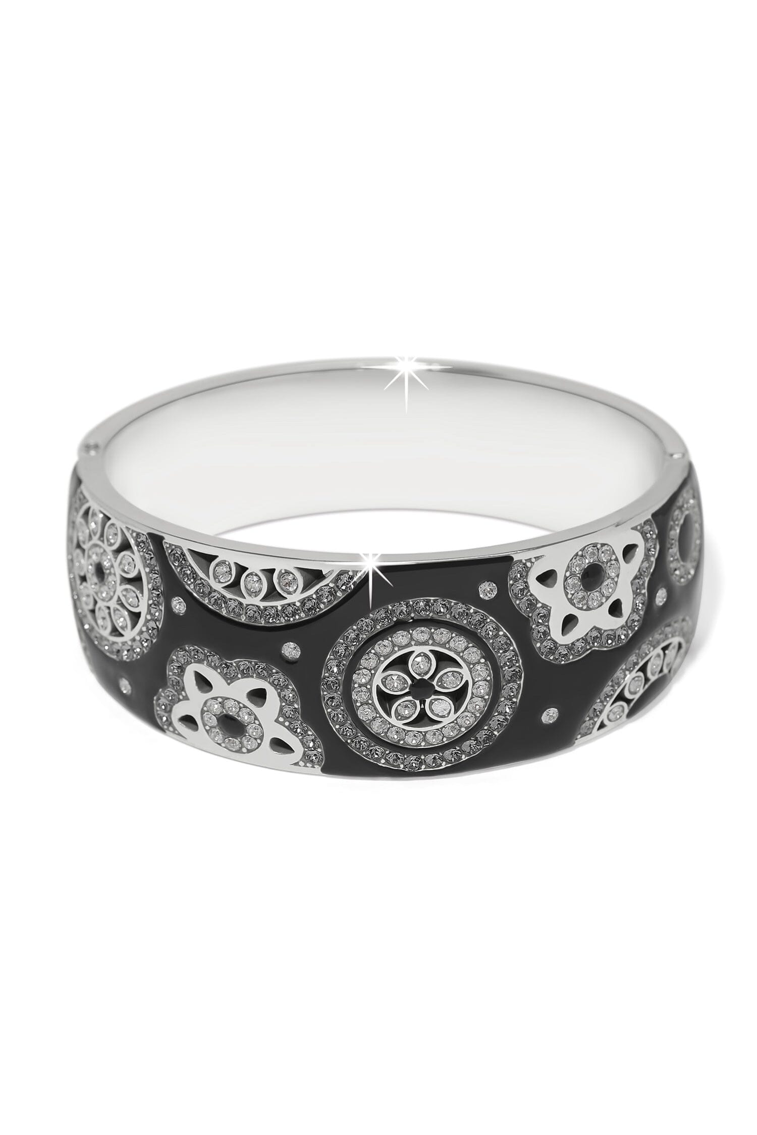 Flora Wide Hinged Bangle Bracelet BJEWELRY Brighton Collectables