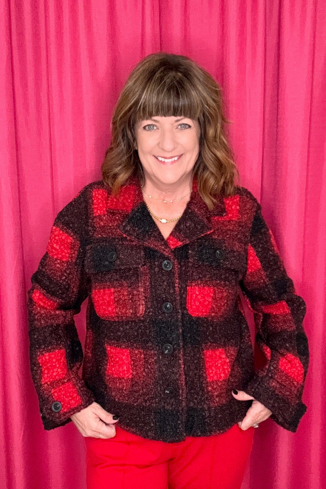 Button Front Boxy Shacket OUTFIT COMPLETER LIVERPOOL