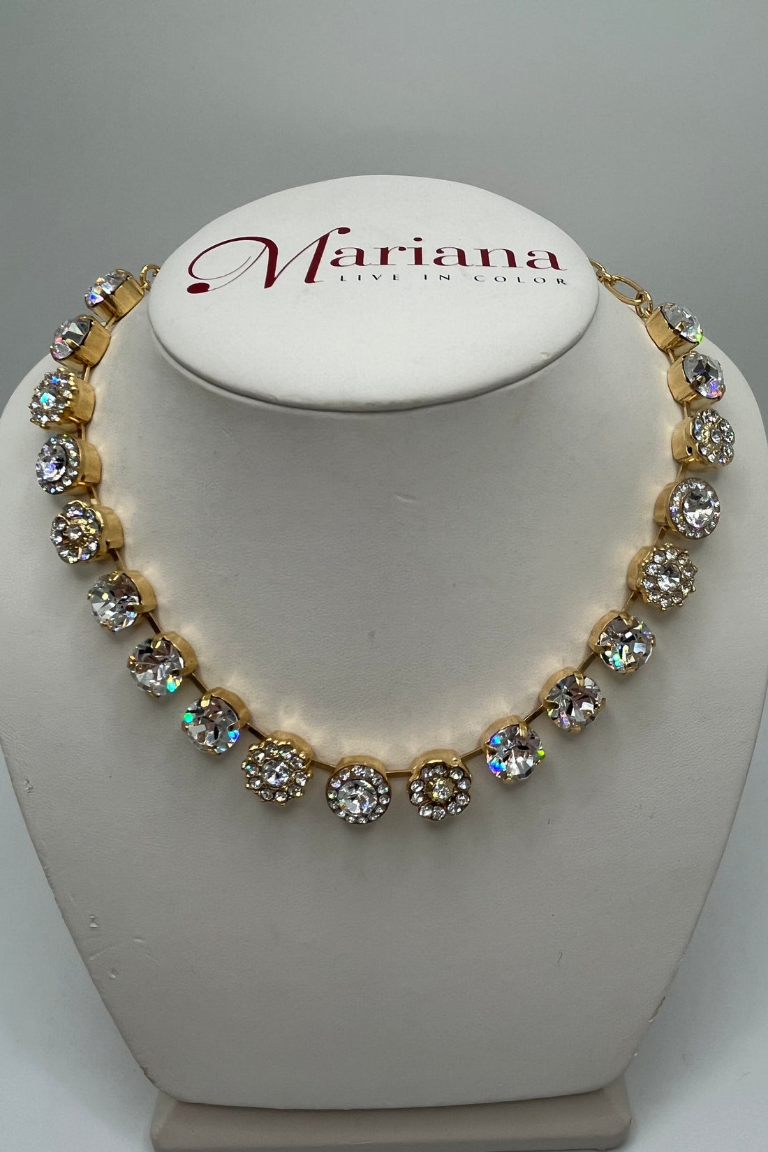 Large Rosette Necklace- "On A Clear Day" BETTERBRANDJEWELRY Mariana