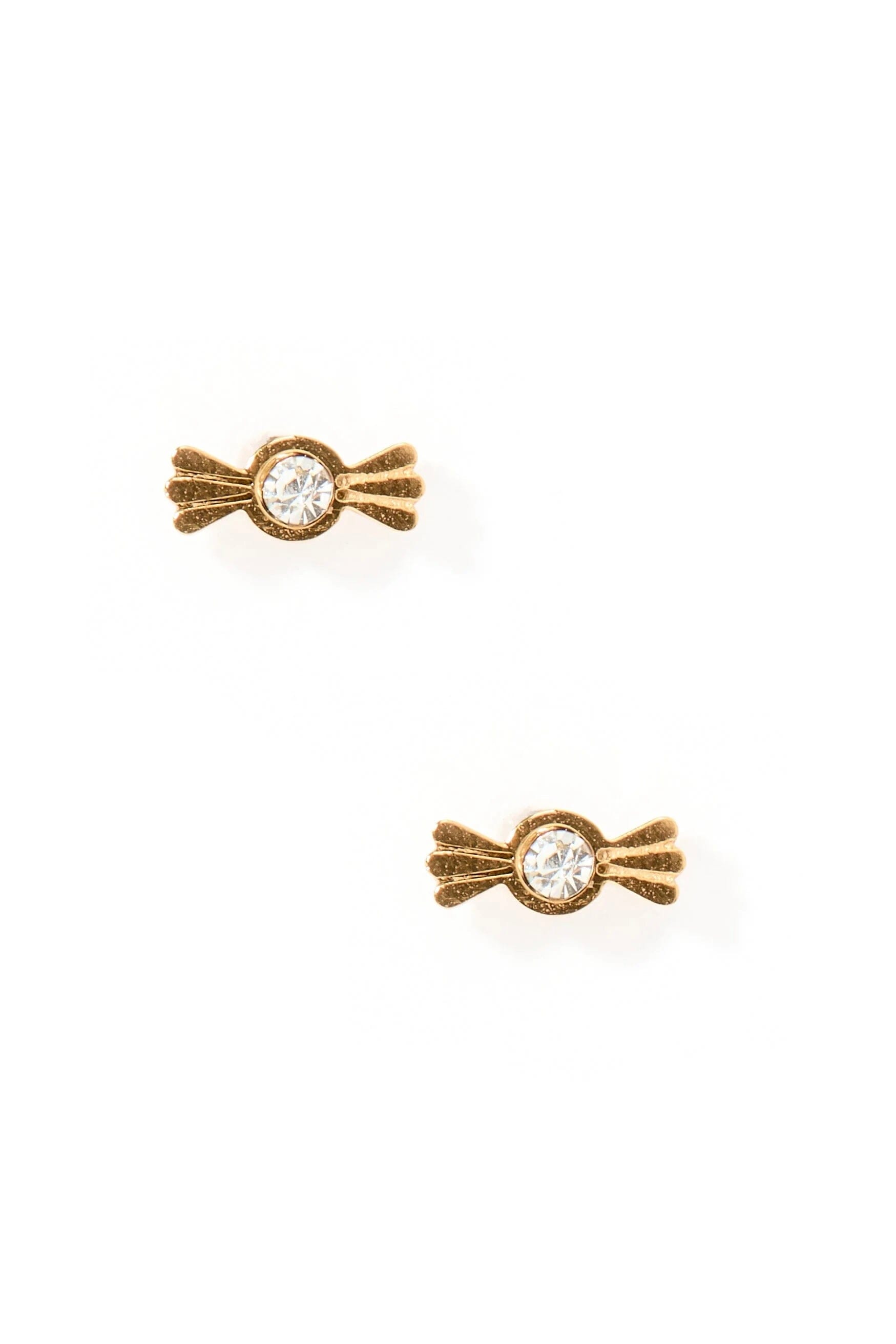 Kate Candy Gold Screwback Earrings JEWELRY LINNY CO
