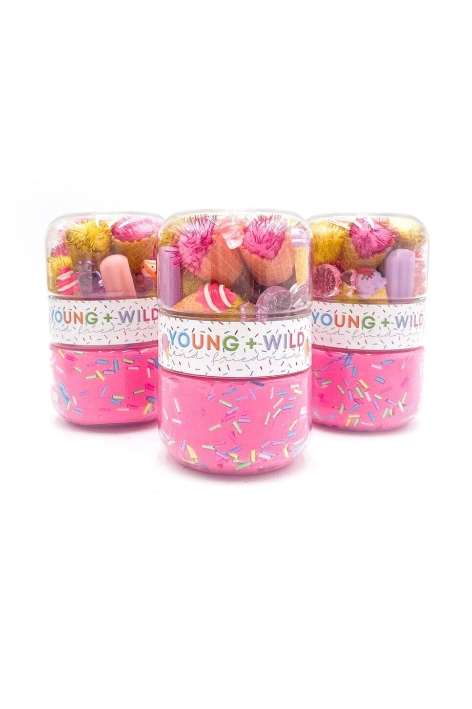 Grab & Go Dough Jar GIFT/OTHER YOUNG + WILD & FRIEDMAN ICECREAM