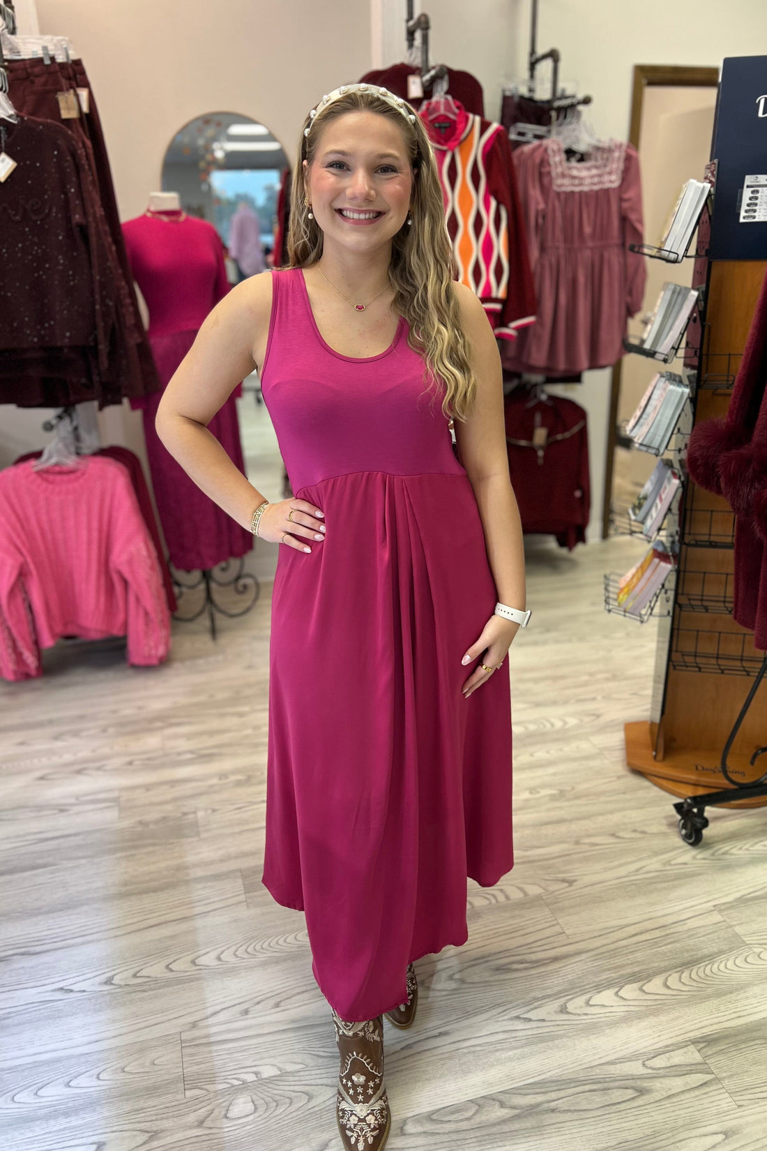 Tank Top Maxi Dress DRESS JODIFL