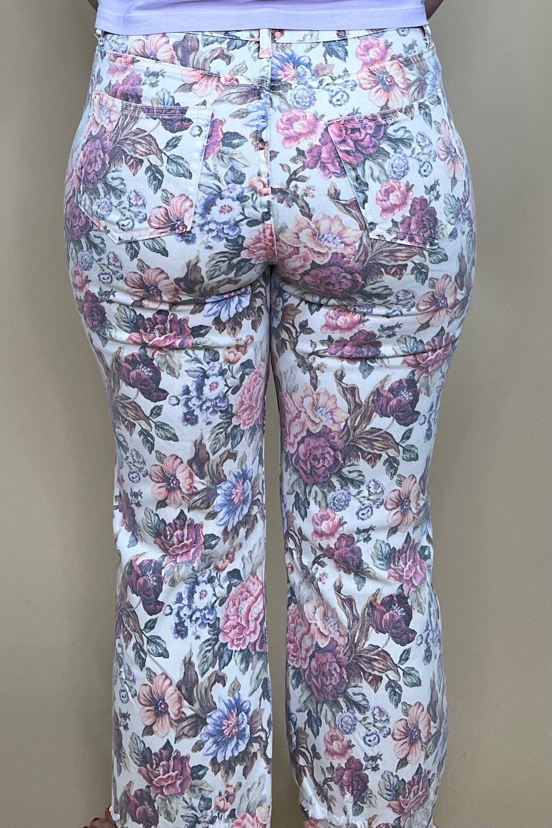 Vintage Floral Jeans BOTTOMS STERLINGKREEK
