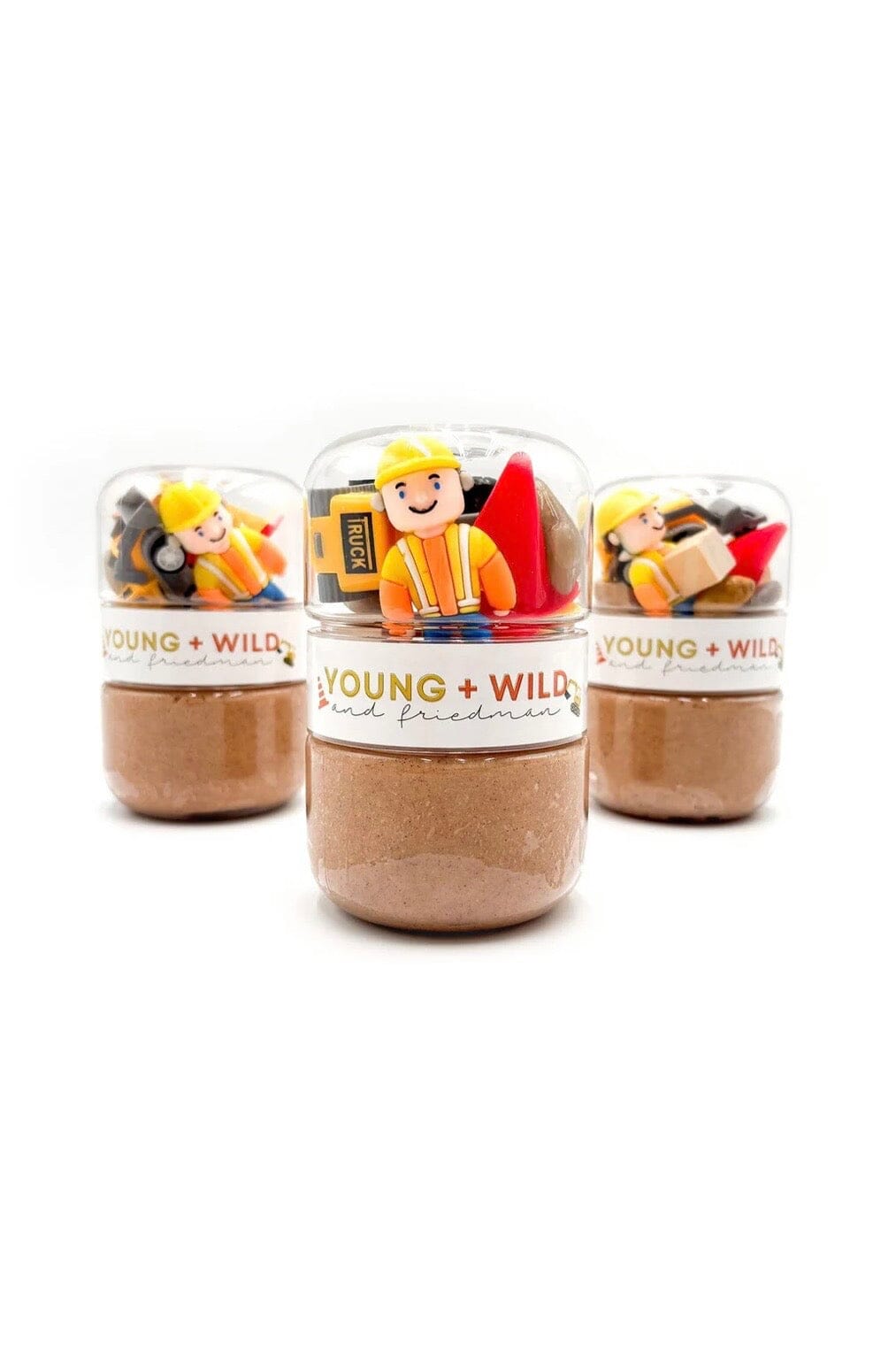 Grab & Go Dough Jar GIFT/OTHER YOUNG + WILD & FRIEDMAN CONSTRUCTION
