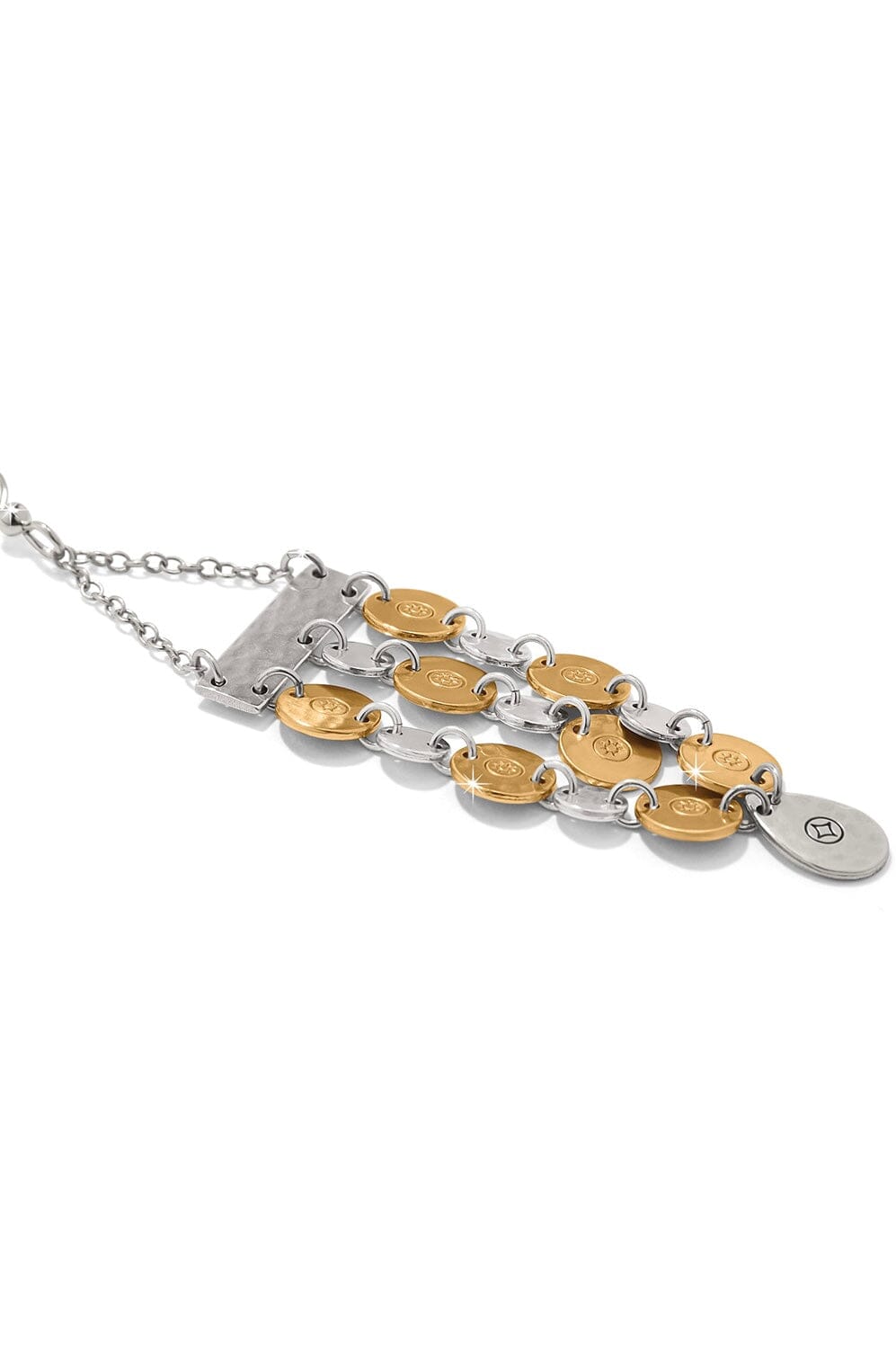 Palm Canyon 2Tone Drop French Wire Earrings BJEWELRY Brighton Collectables