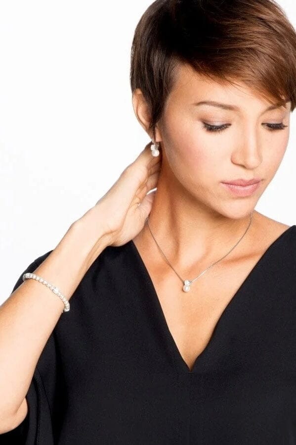 Meridian Petite Pearl Leverback Earrings BJEWELRY Brighton Collectables