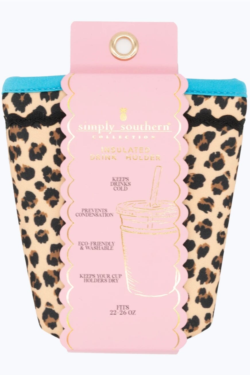 Drink Sleeve GIFT/OTHER:~~Unassigned~~ SIMPLY SOUTHERN LEOPARD
