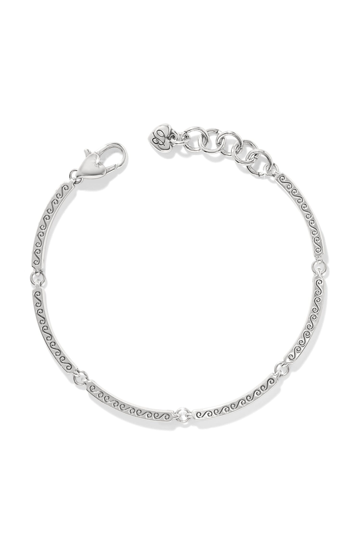 Meridian Geo Bar Silver Bracelet BJEWELRY Brighton Collectables