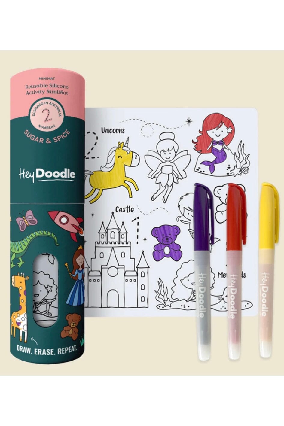 Sugar & Spice Mini Activity Mat GIFT/OTHER HEY DOODLE