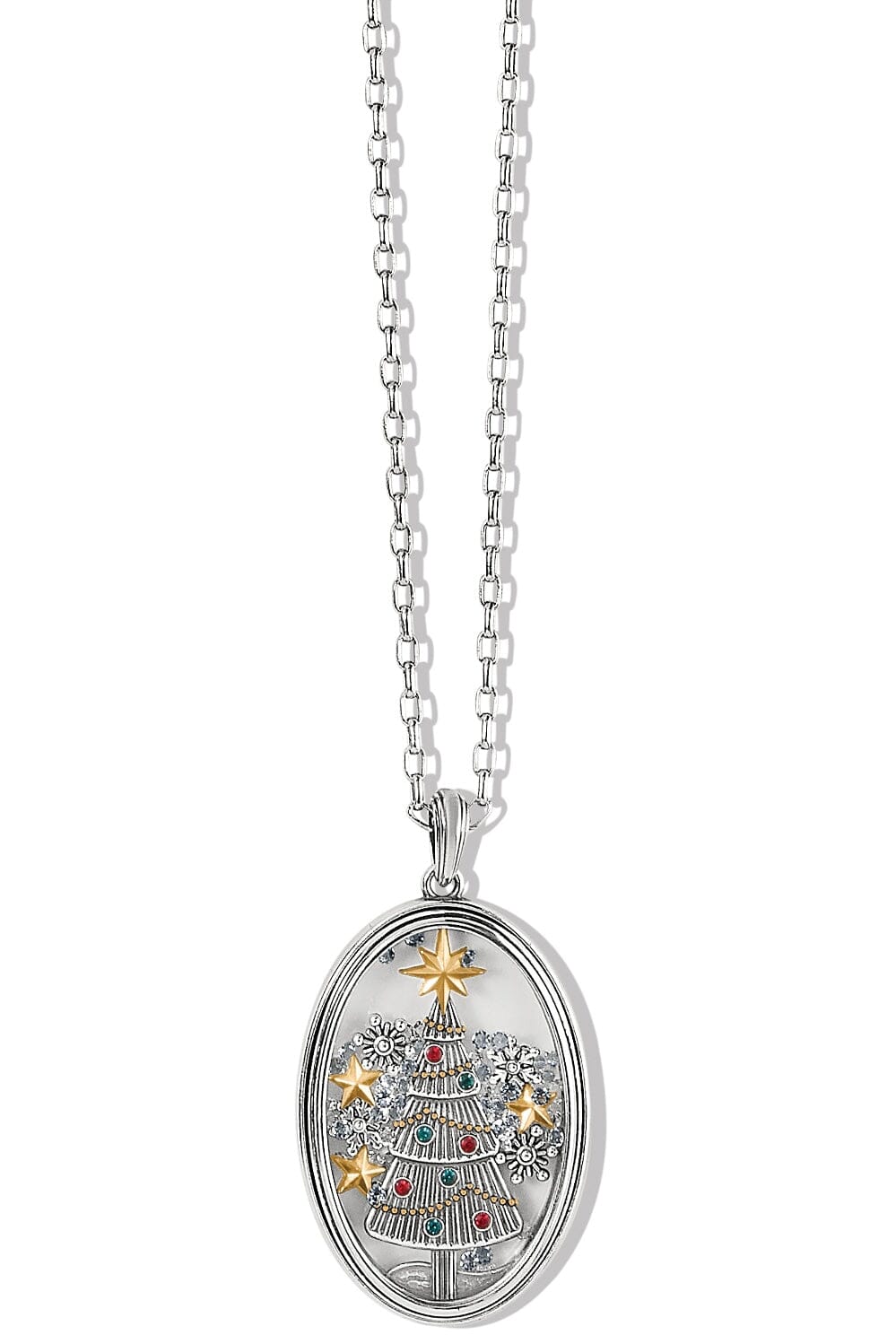 Wonderful Christmas Time Shaker Necklace BJEWELRY Brighton Collectables