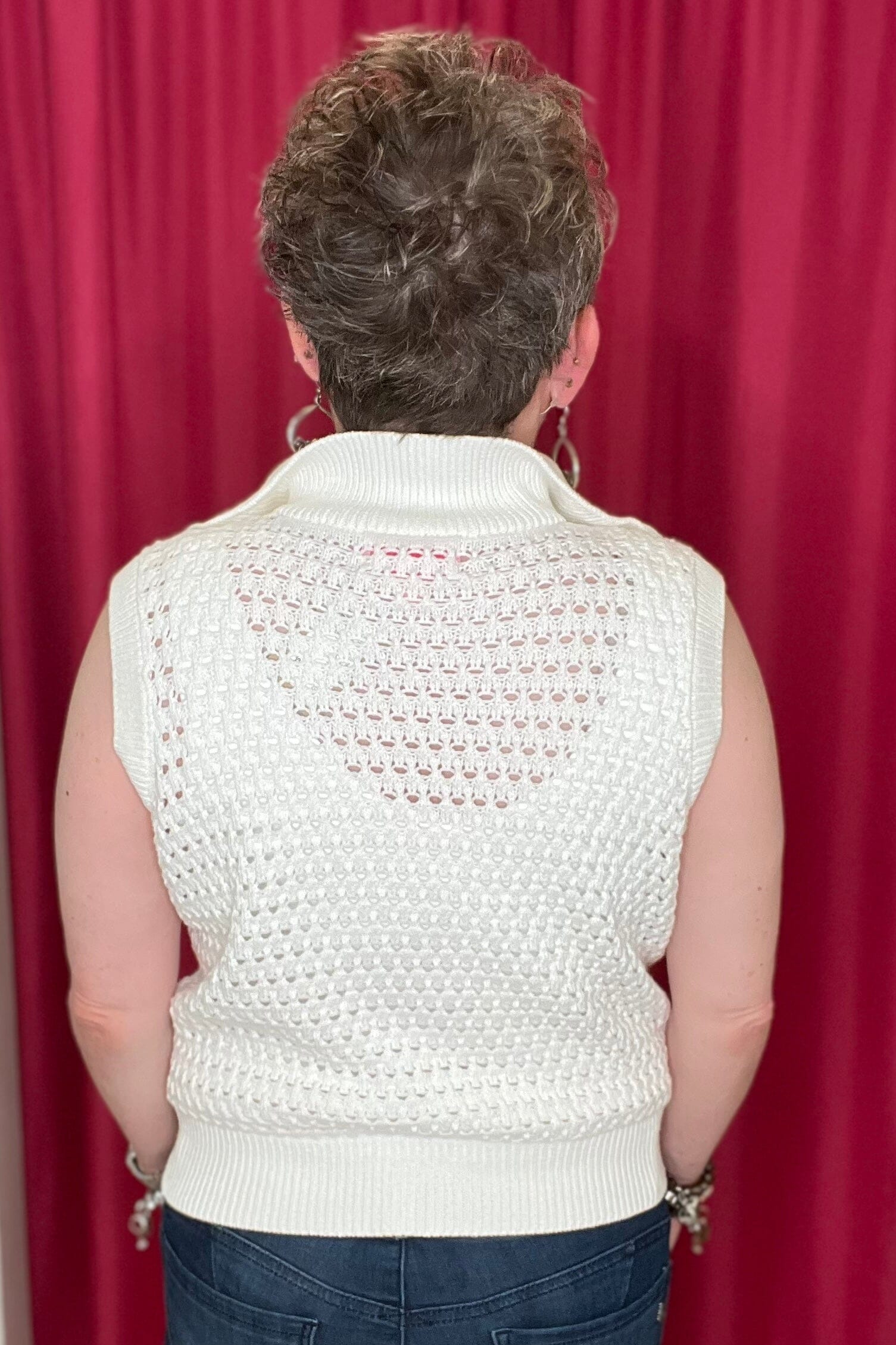 Half Zip Sweater Vest OUTFIT COMPLETER SIMPLY SOUTHERN