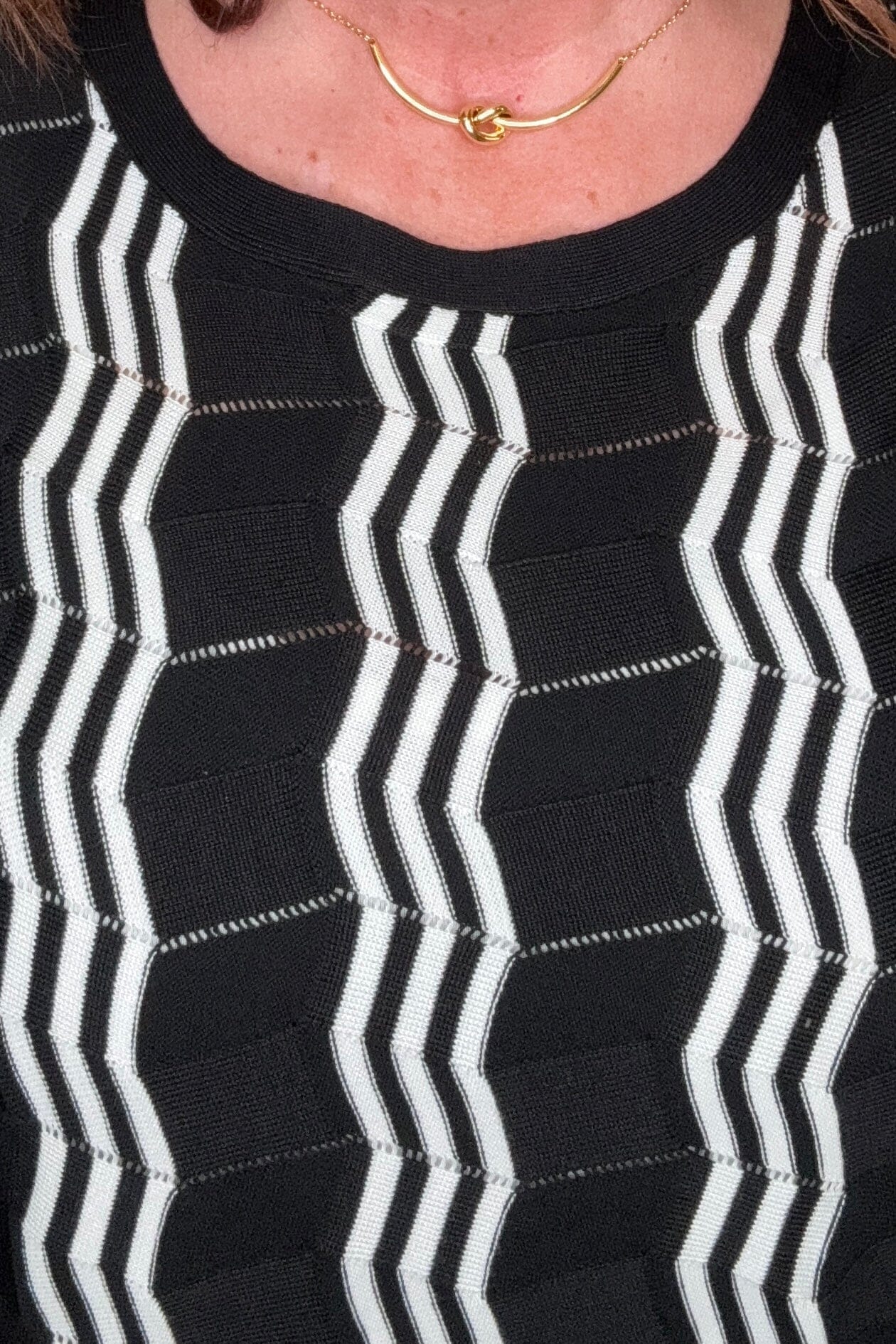 3/4 Sleeve Dolman Striped Sweater MISSY TOP SPECIAL SOUTHERN LADY
