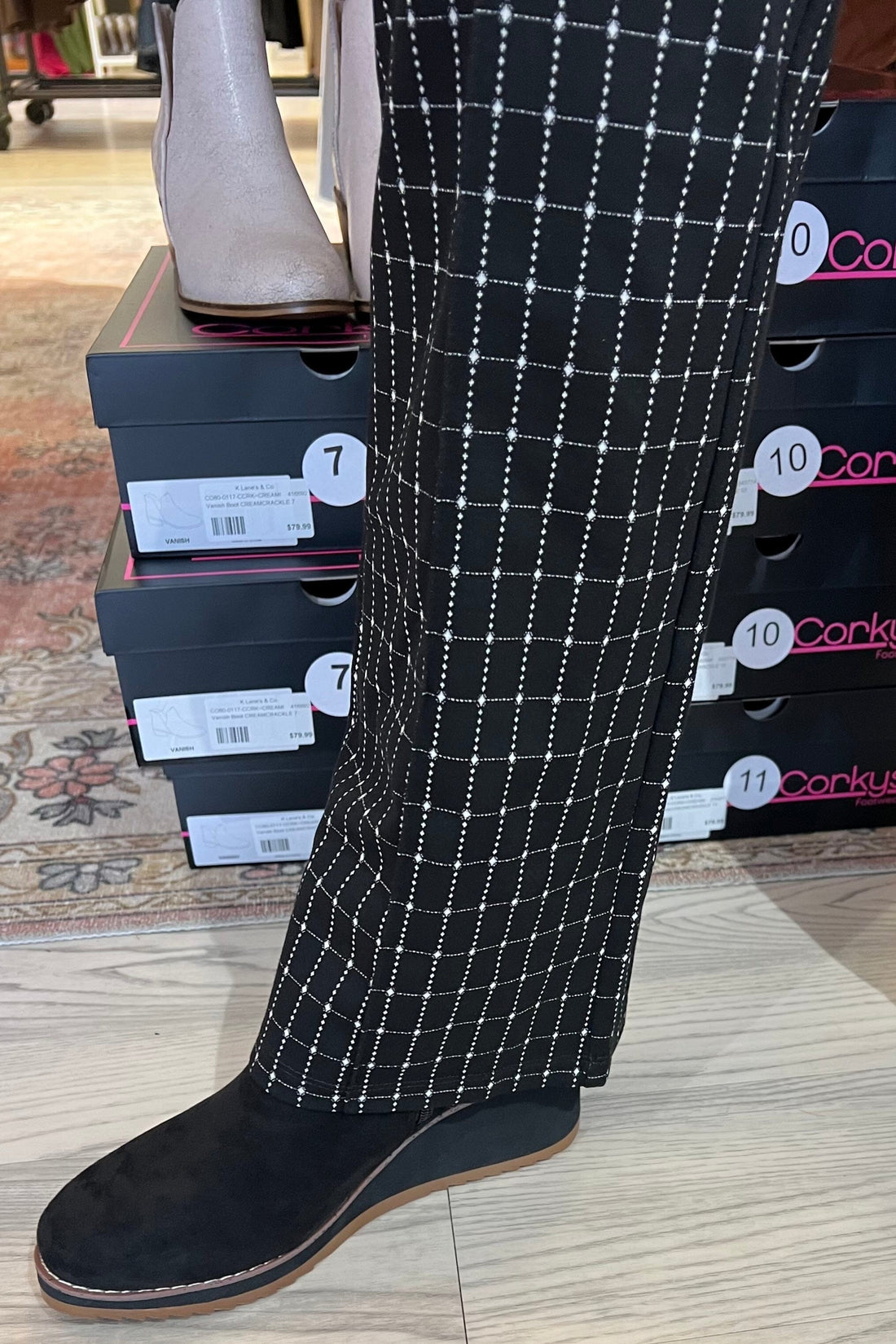 Pearl Full Length Flare w/Pintucks BOTTOMS LIVERPOOL