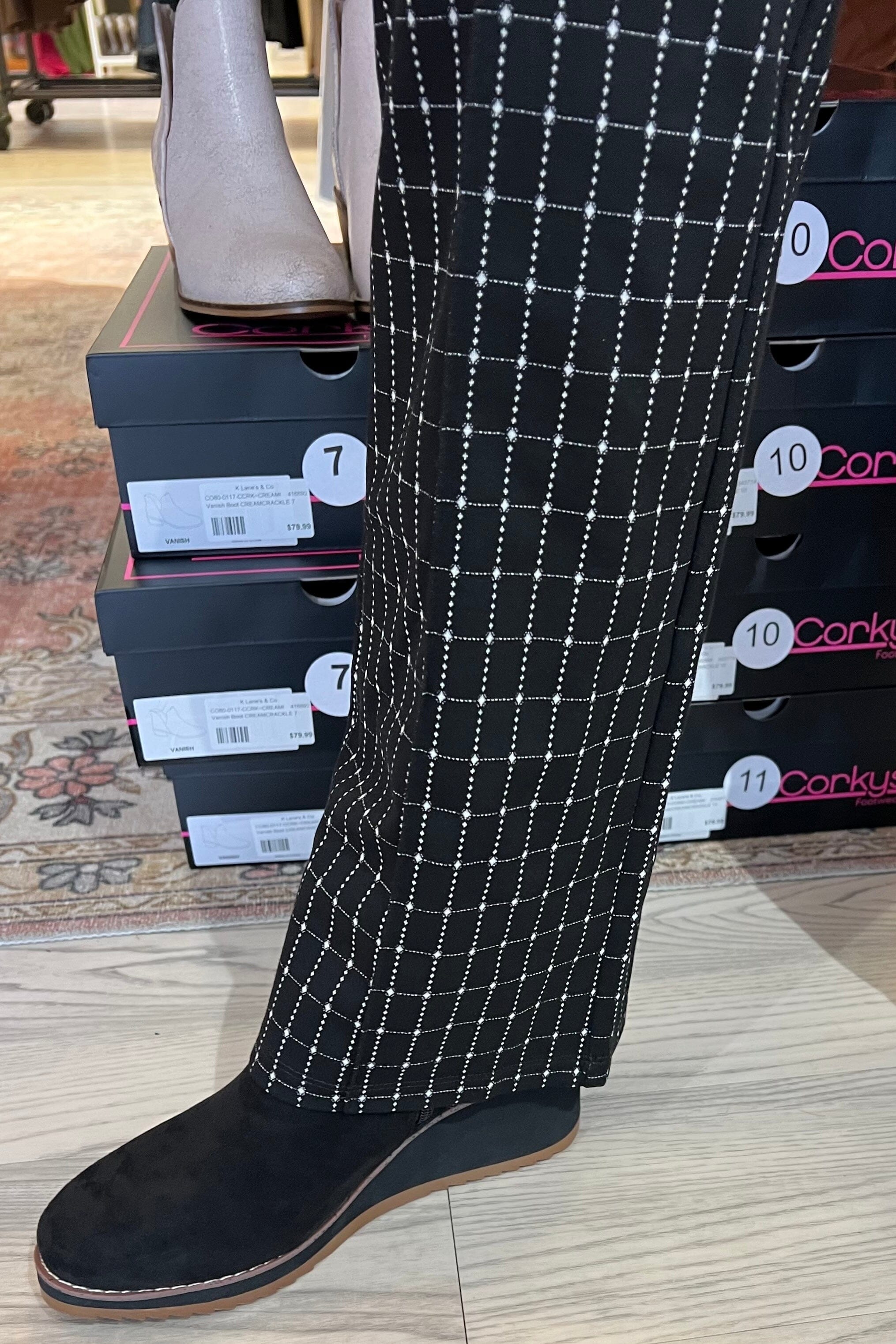 Pearl Full Length Flare w/Pintucks BOTTOMS LIVERPOOL