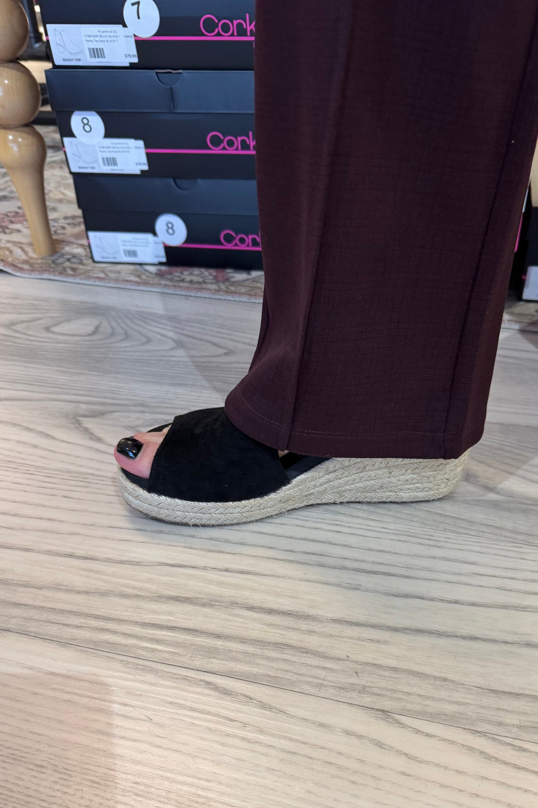 Pearl Full Length Flare w/Pintucks BOTTOMS LIVERPOOL