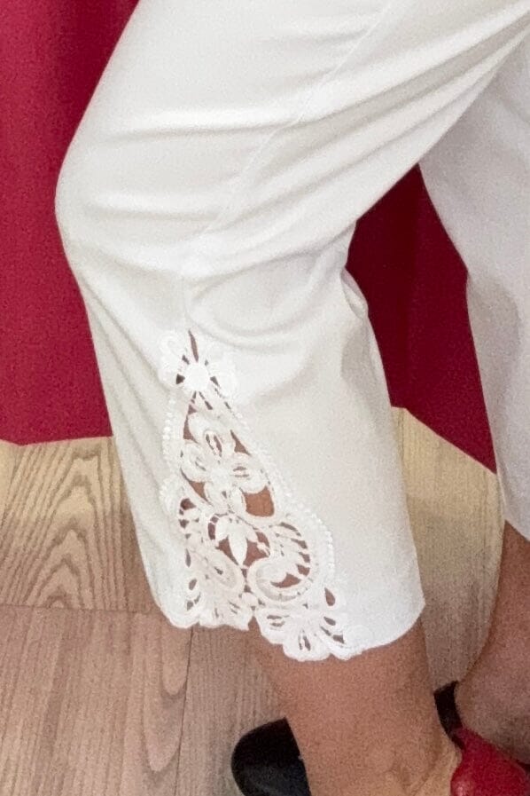 Crop Lace Bottom Pull On Bottom BOTTOMS ZAC & RACHEL