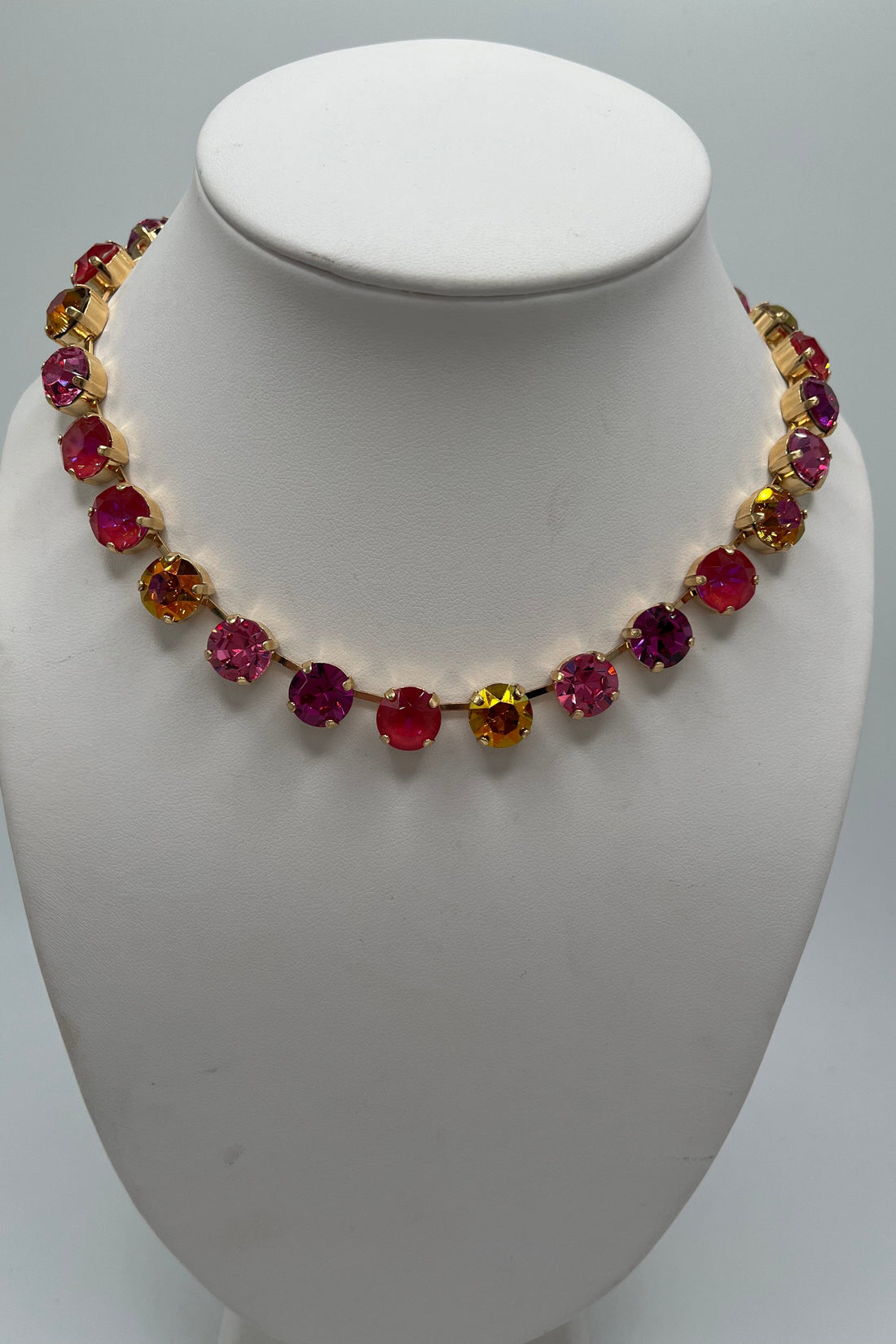 Large Everyday Necklace in "Bougainvillea" BETTERBRANDJEWELRY Mariana