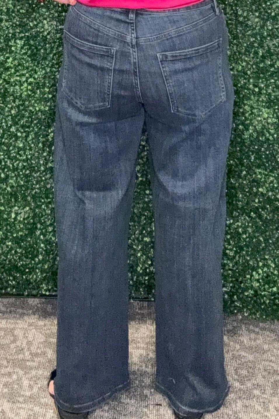 Kennedy Straight Leg w/Rhinestone Snowflakes BOTTOMS LIVERPOOL