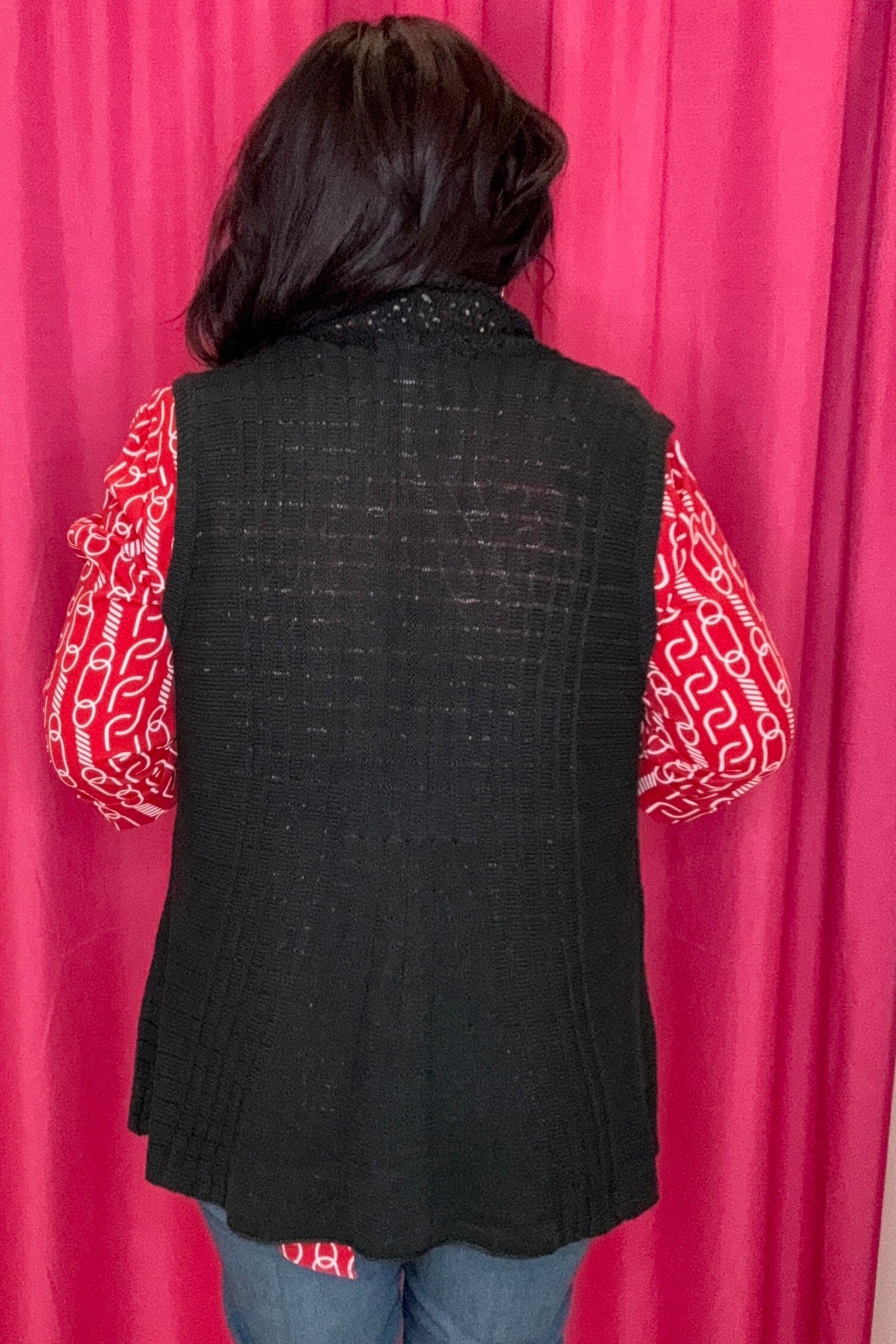 Sleeveless Knit Cardigan OUTFIT COMPLETER SOUTHERN LADY