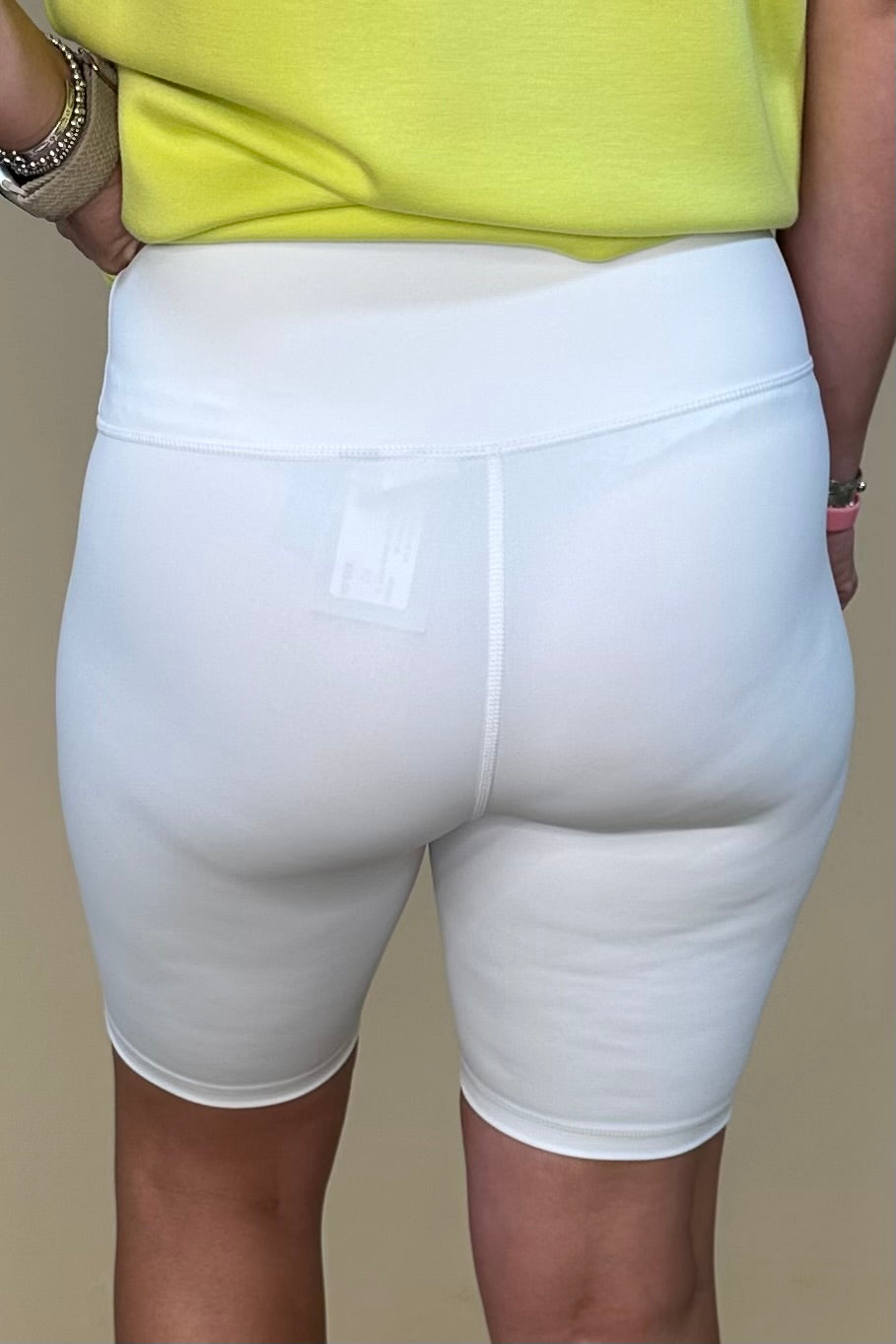 High Rise Matte Bike Shorts