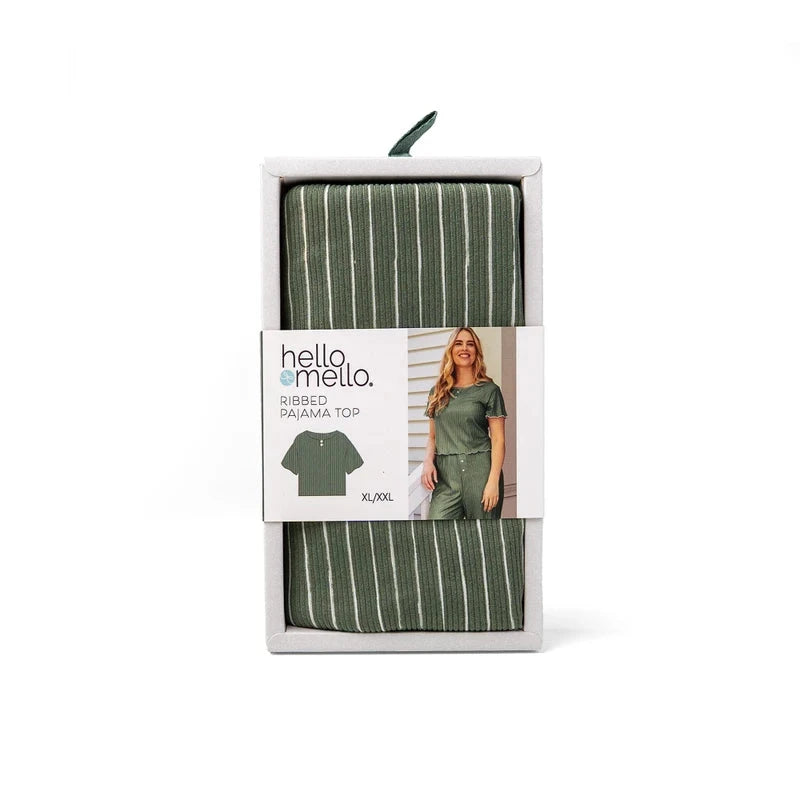 Hello Mello Under Covers Ribbed Top UNDER DMMERCHANDISING