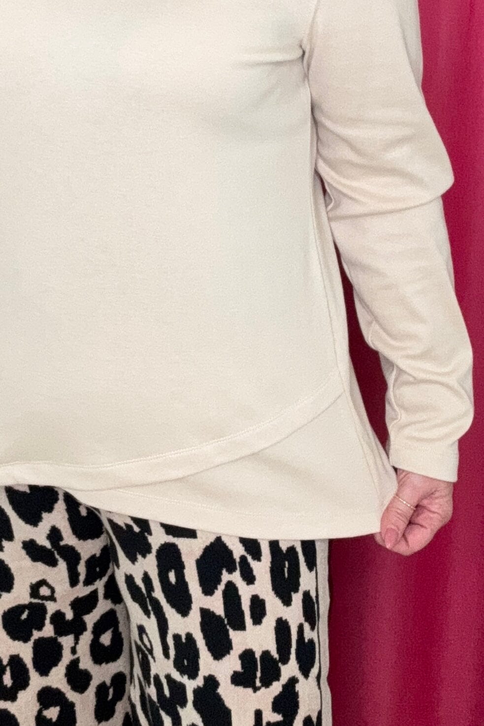 Long Sleeve Mock Neck Top MISSY TOP SPECIAL SOUTHERN LADY