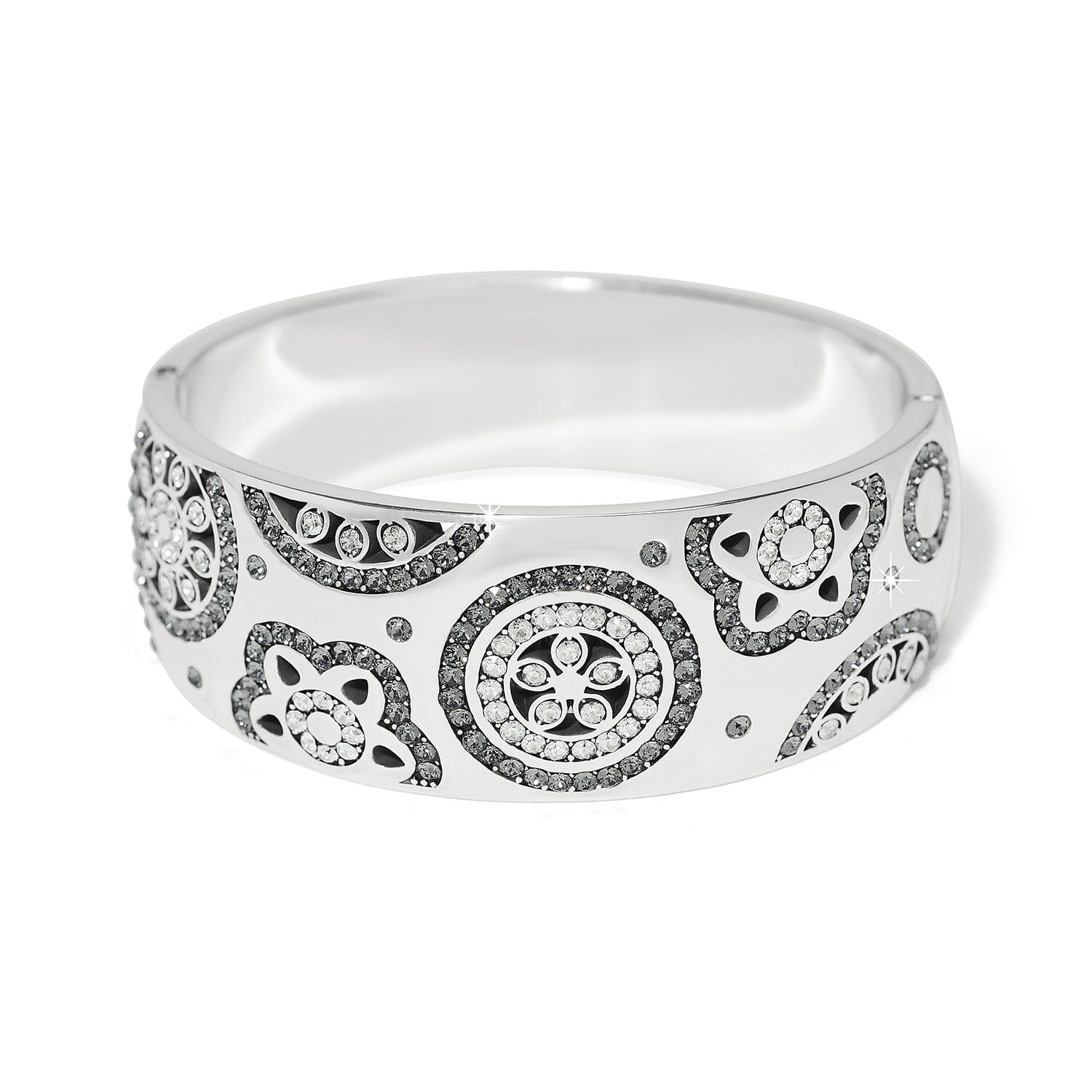 Flora Wide Hinged Bangle Bracelet BJEWELRY Brighton Collectables
