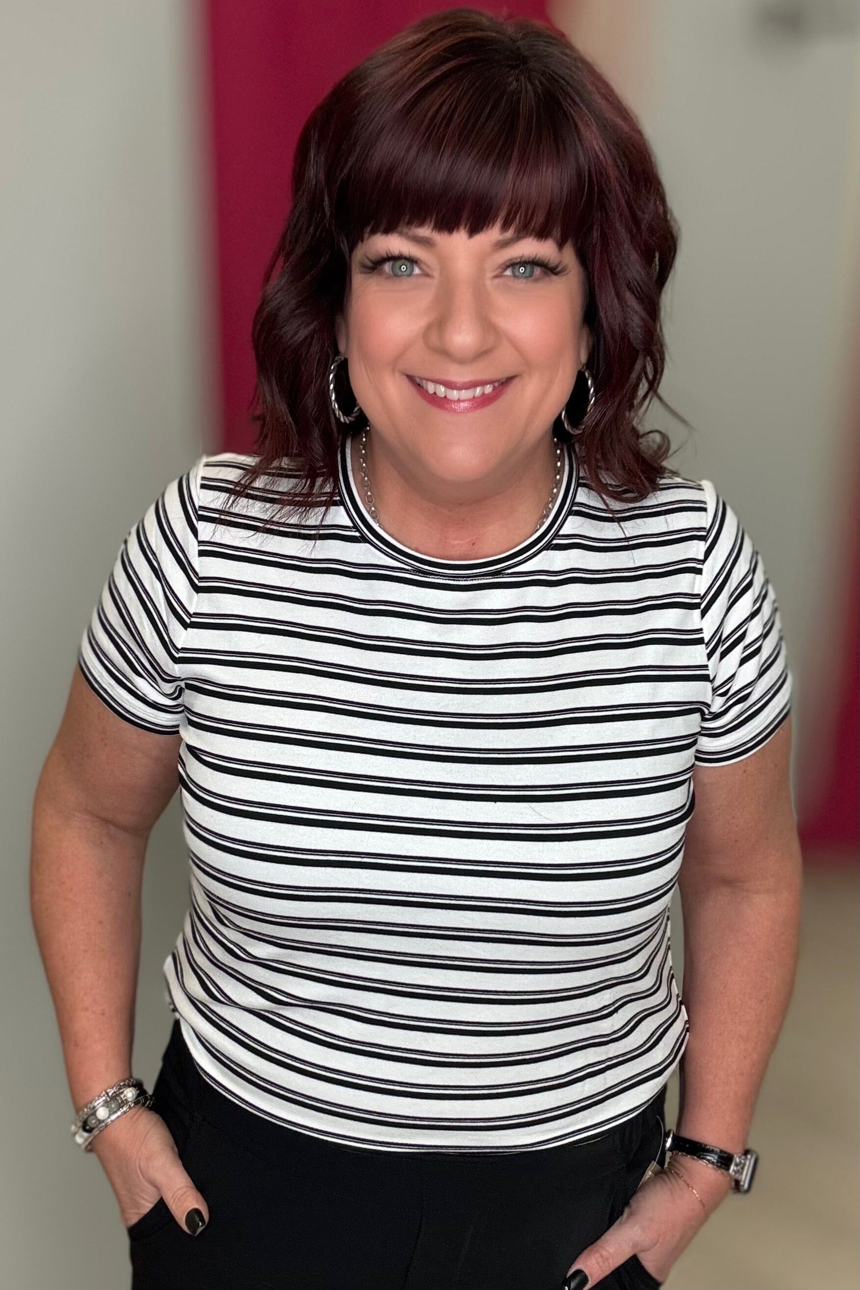 Short Sleeve Crew Neck Classic Knit Tee MISSY BASIC KNIT LIVERPOOL