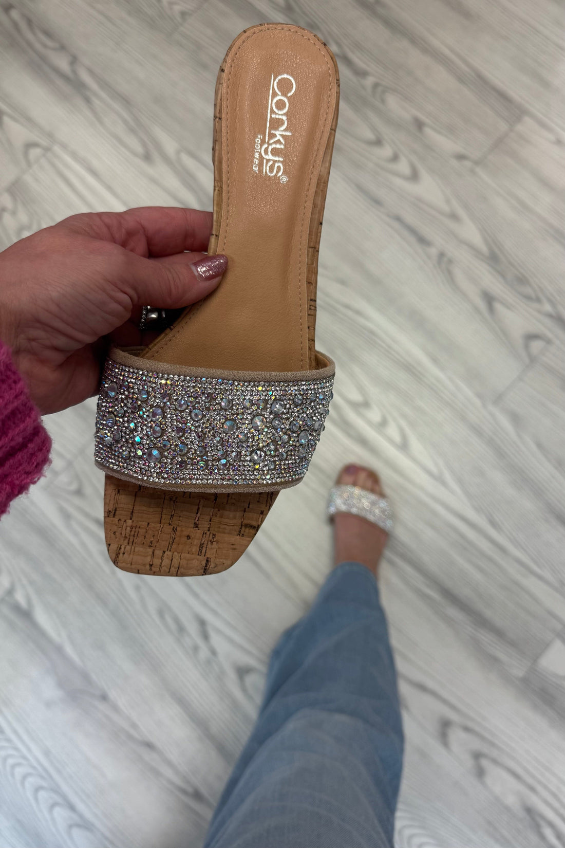 Our Lil Secret Shoe - Rhinestone SHOES CORKYS
