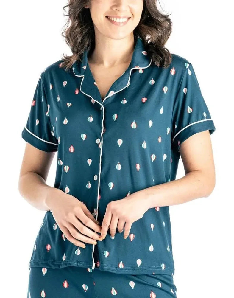 Carried Away Lounge Pajama Top UNDER DMMERCHANDISING