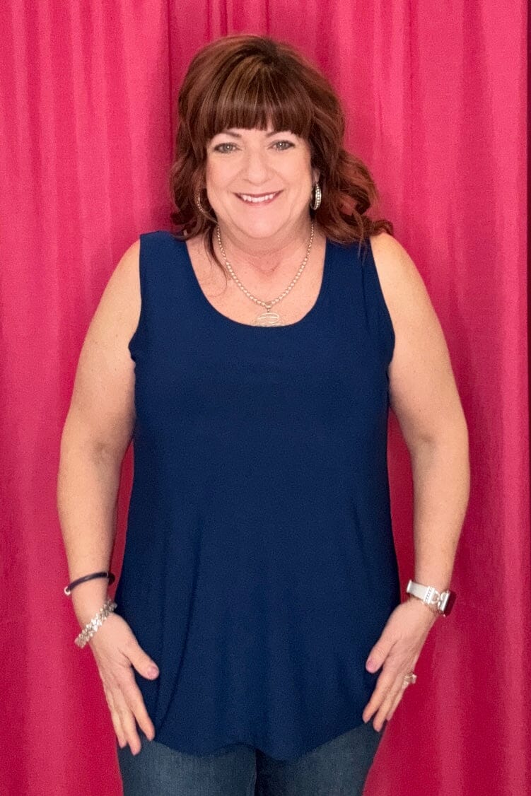 Solid Tank MISSY BASIC KNIT CREATION