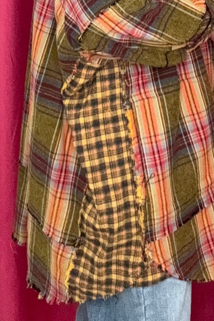 Long Sleeve Plaid Button Down OUTFIT COMPLETER EASEL