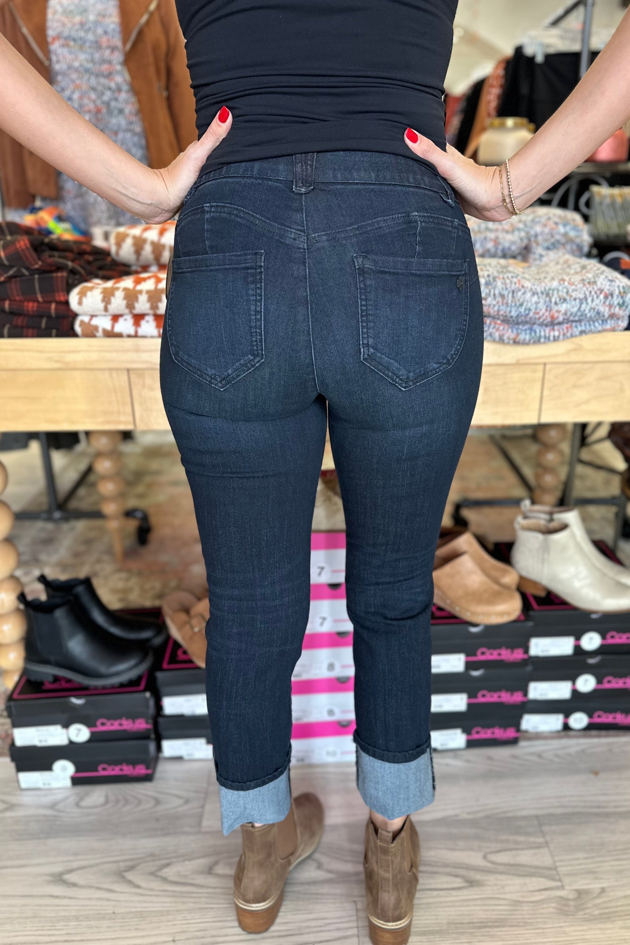 Ab Solution Straight Leg JEANS Democracy