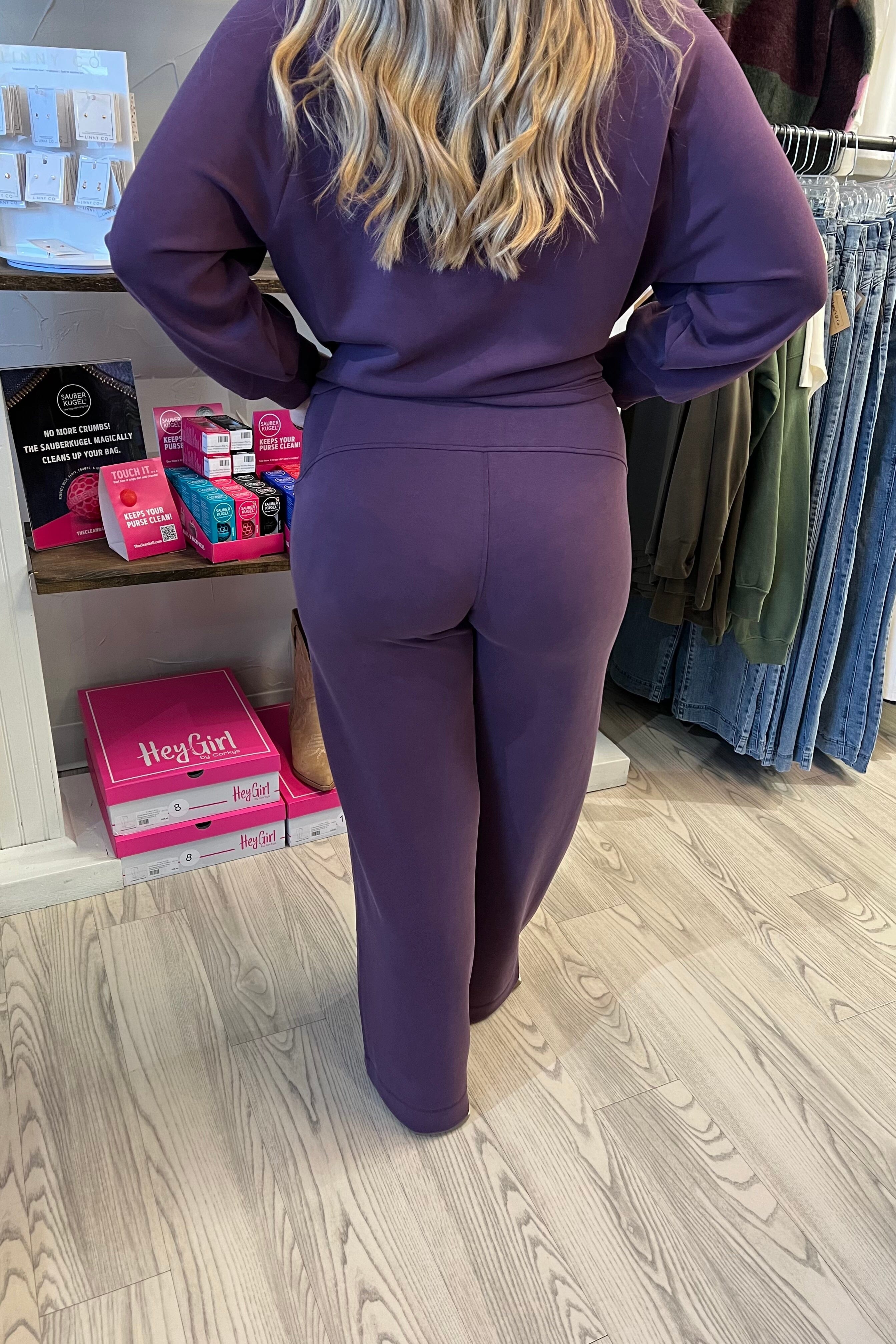 Relaxed Straight Leg Pant w/Pockets BOTTOMS YELETE